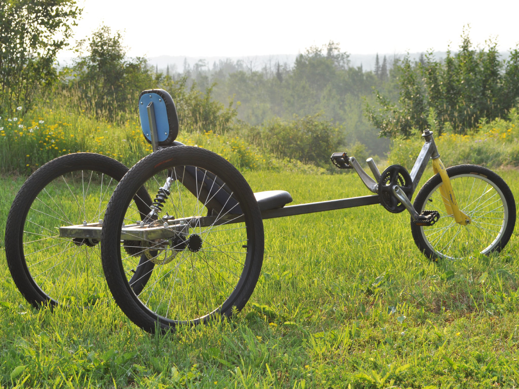 TimberWolf Recumbent Trike - mono boom design